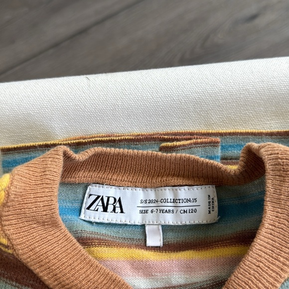 Zara Striped Tee - Picture 4 of 6